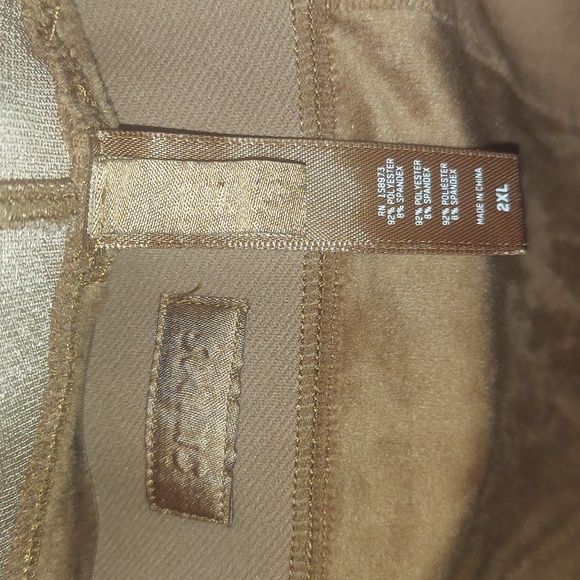 SKIMS velour suite in carmel, size 2X - Picture 6 of 7